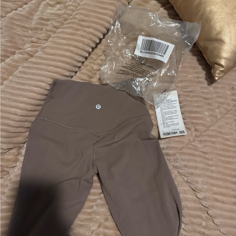 Lululemon Taupe Leggings